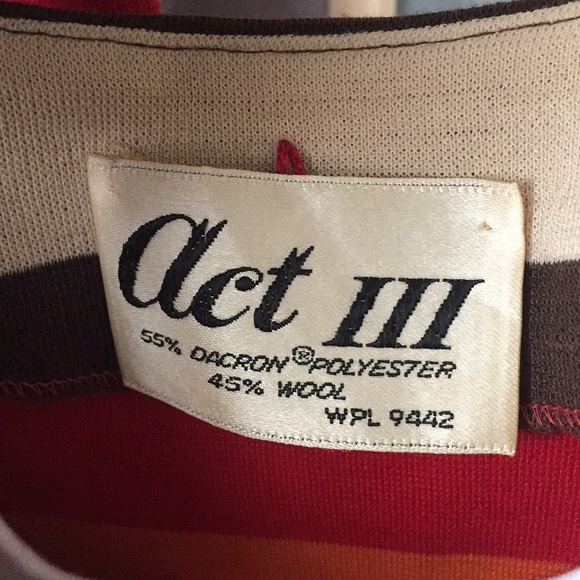 Vintage dress by Act lll - Picture 3 of 5